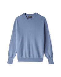 RECO130Pull Col Rond Classique - Sky