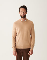 RECO130Pull Col Rond Classique - Pampas