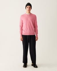 RECO130Pull Col Rond Classique - Fraisier