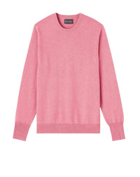Classic round-neck cashmere jumper - Fraisier