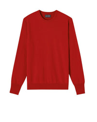 RECO130Pull Col Rond Classique - Rouge College