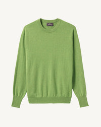 RECO130Pull Col Rond Classique - Fenouil
