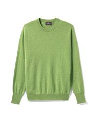 RECO130Pull Col Rond Classique - Fenouil