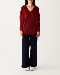 RECO130Pull V Oversize - Rouge Cranberry