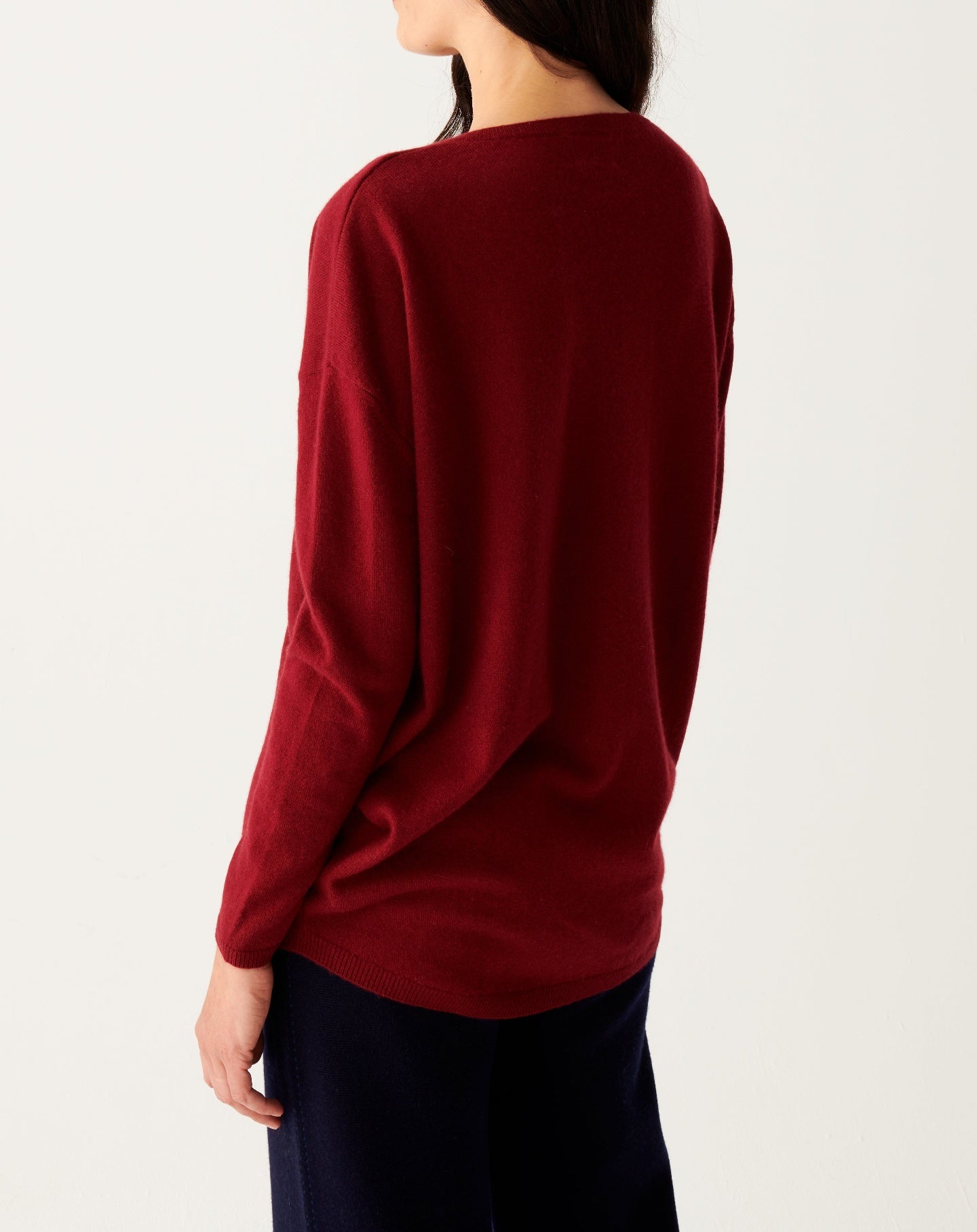 RECO130Pull V Oversize - Rouge Cranberry