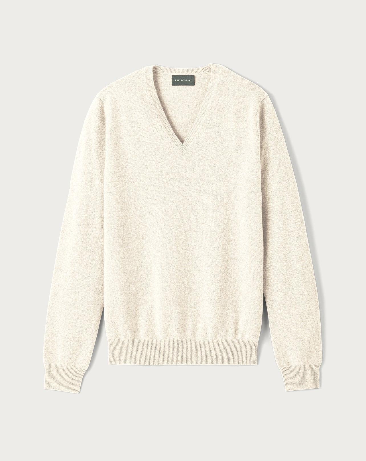 RECO130Pull V Ajusté - Naturel