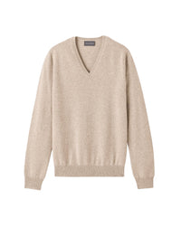 Fitted V-neck cashmere jumper - Zanskar
