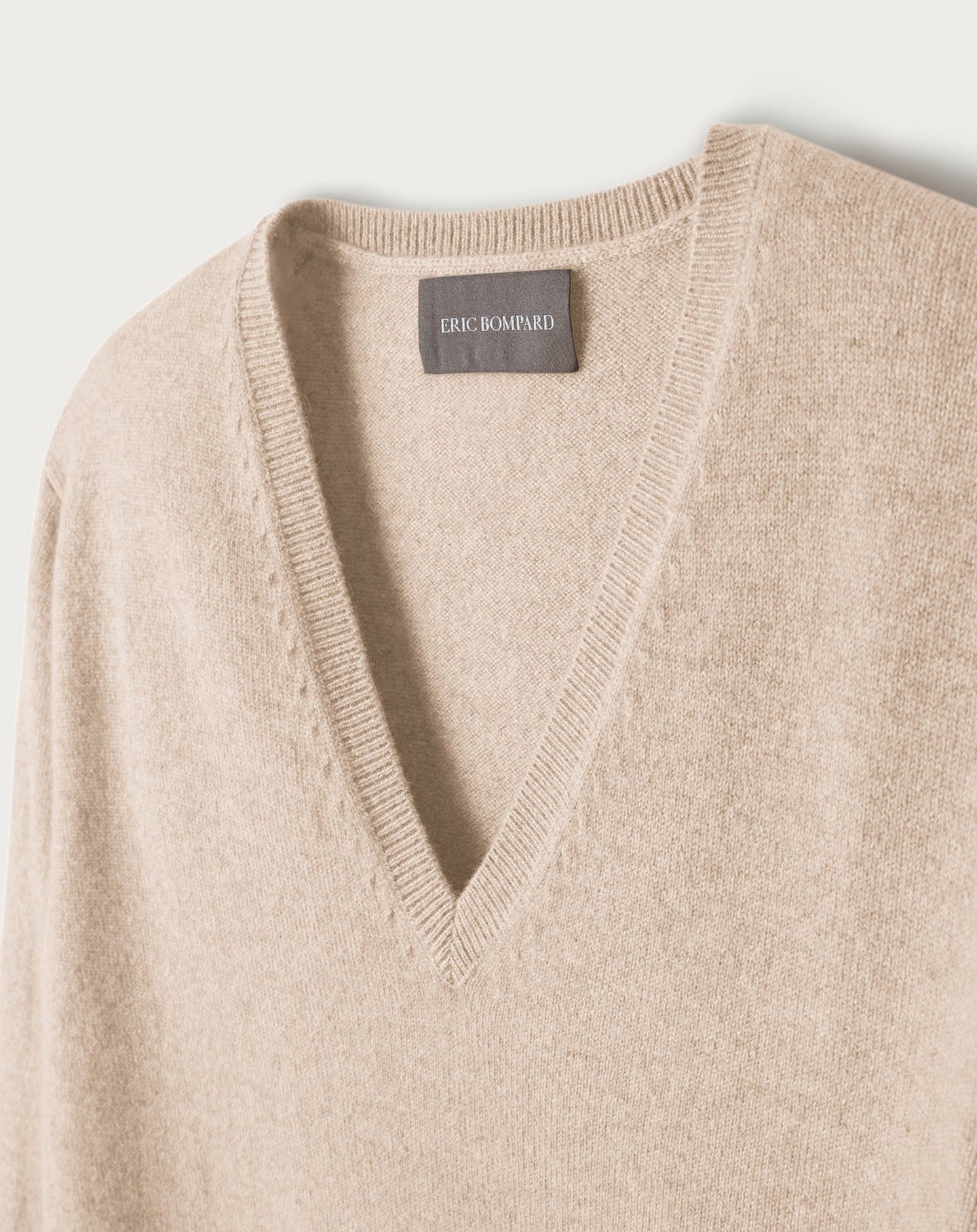 Fitted V-neck cashmere jumper - Zanskar