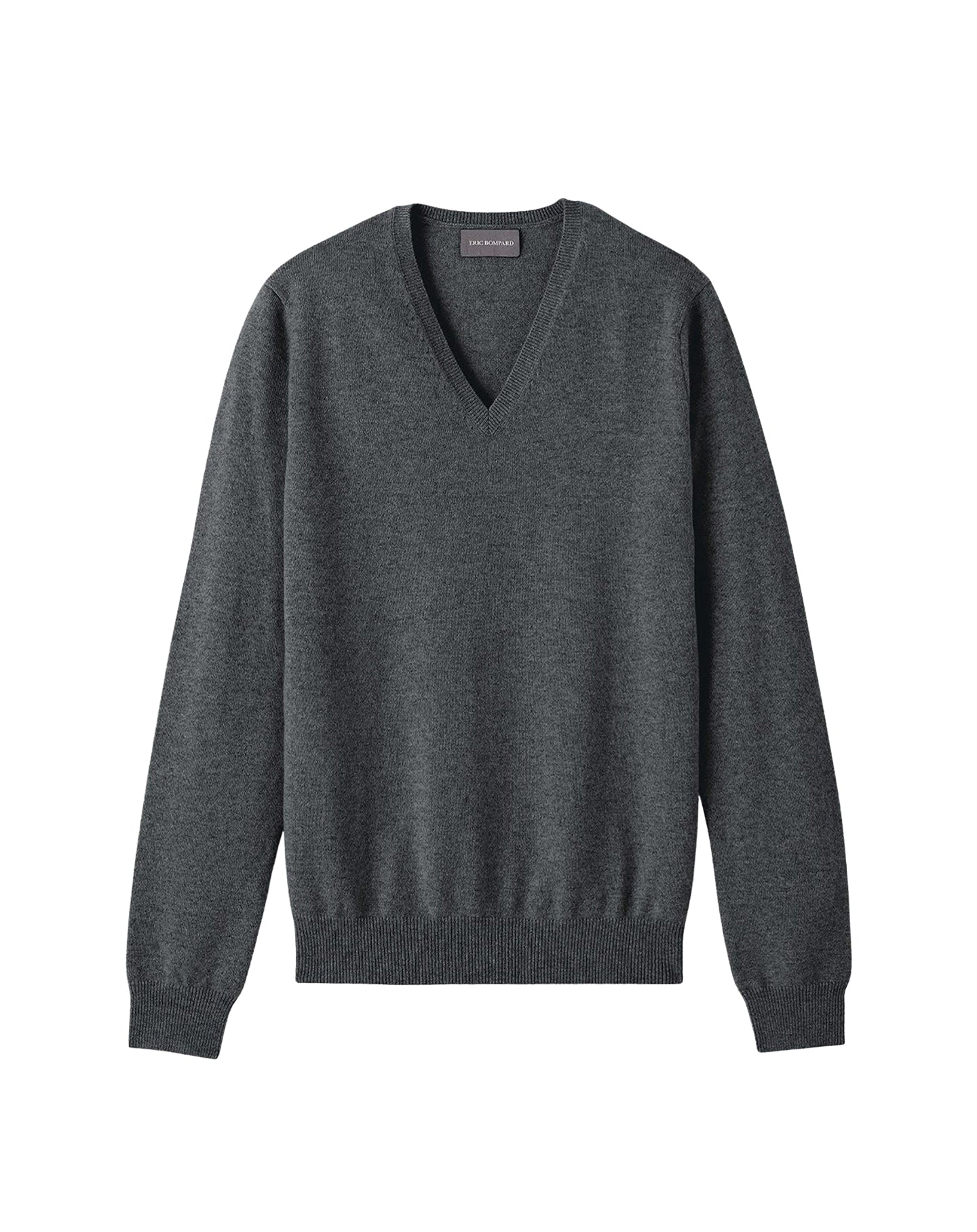 Fitted V-neck cashmere jumper - Loup