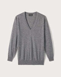 RECO115Pull V Ample Ultrafin Long - Flanelle