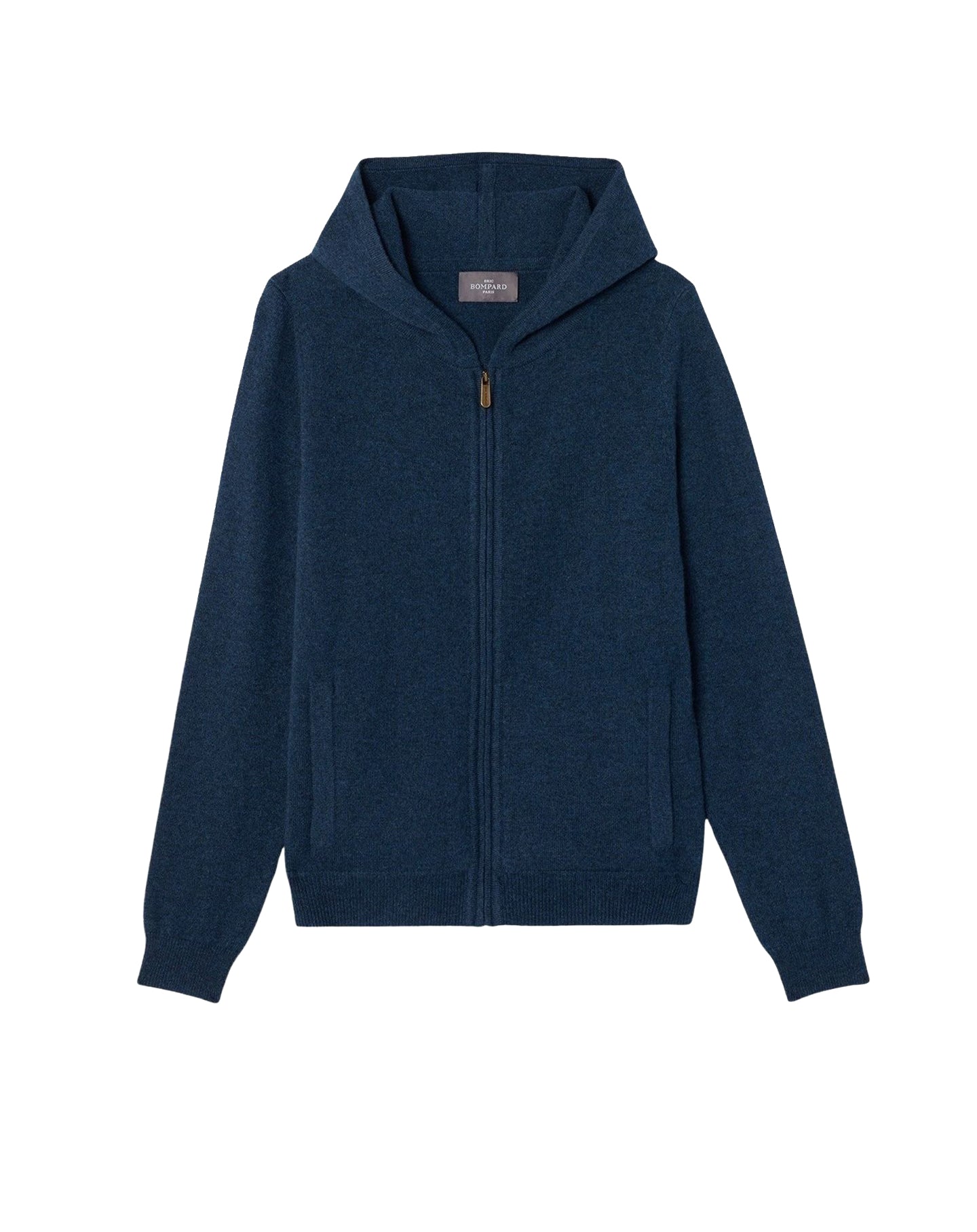 Pull à capuche zippé en cachemire -  Aizome