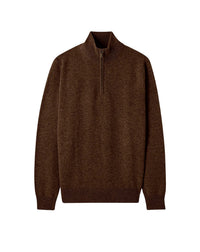 Cashmere jumper with a trucker collar - Chalet