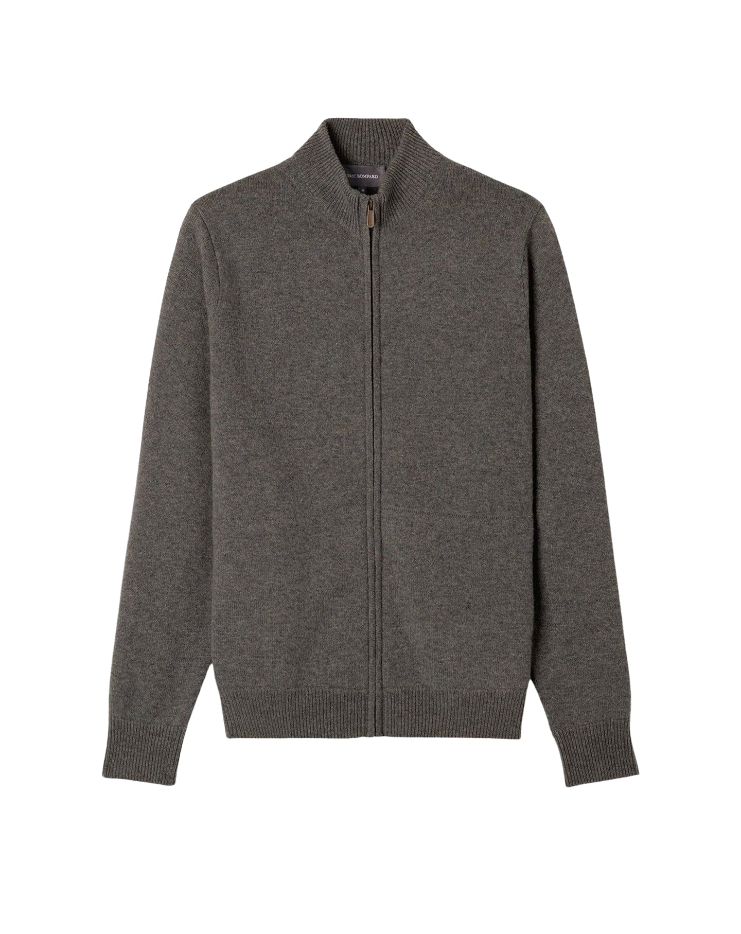 Blouson zippé en cachemire -  Loup