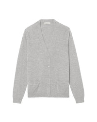 Ultra-fine cashmere waistcoat - Givre