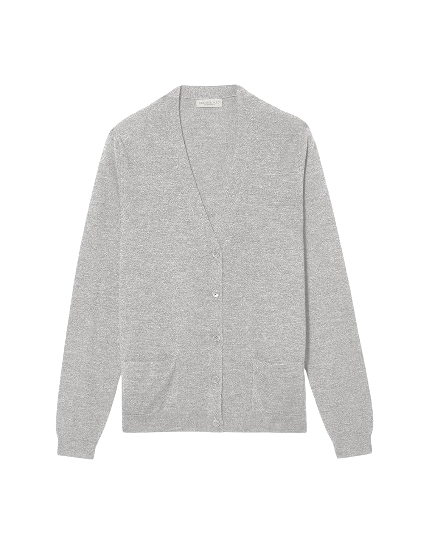 Ultra-fine cashmere waistcoat - Givre