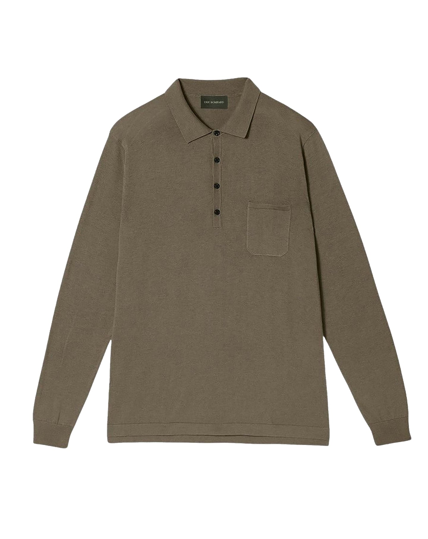 Cotton polo shirt - Khaki
