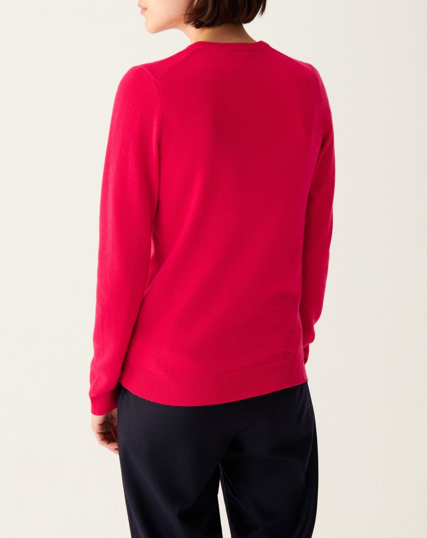 RECO110Pull Col V Classique - Candy Pop