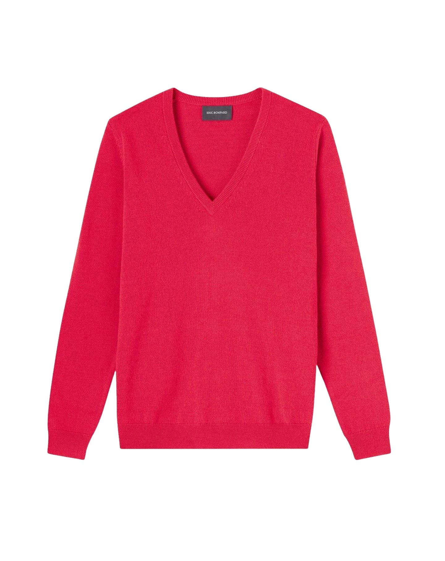 V-neck cashmere jumper - Candy Pop