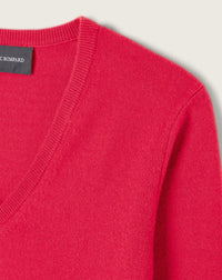 RECO110Pull Col V Classique - Candy Pop
