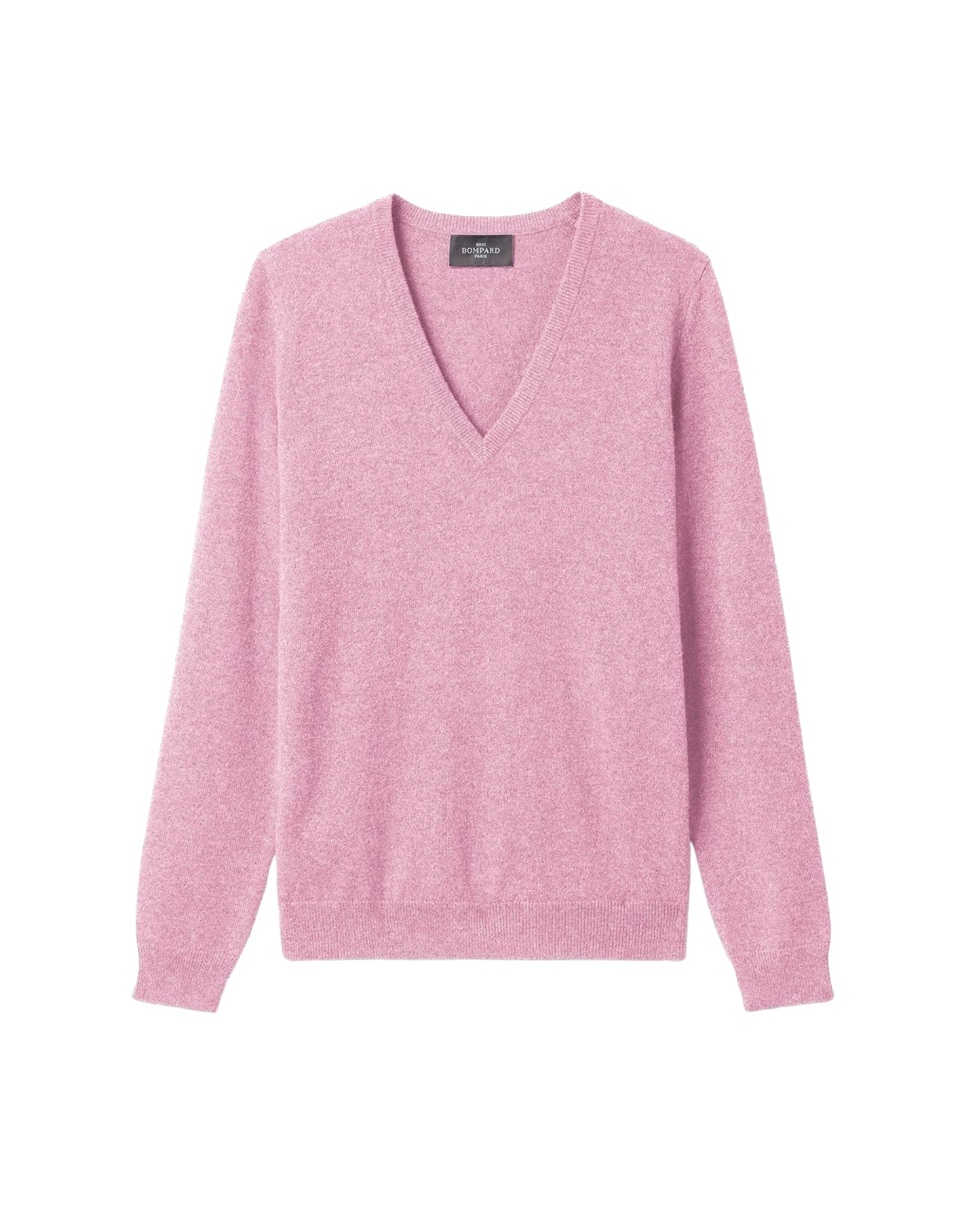 V-neck cashmere jumper - Rose Loukoum