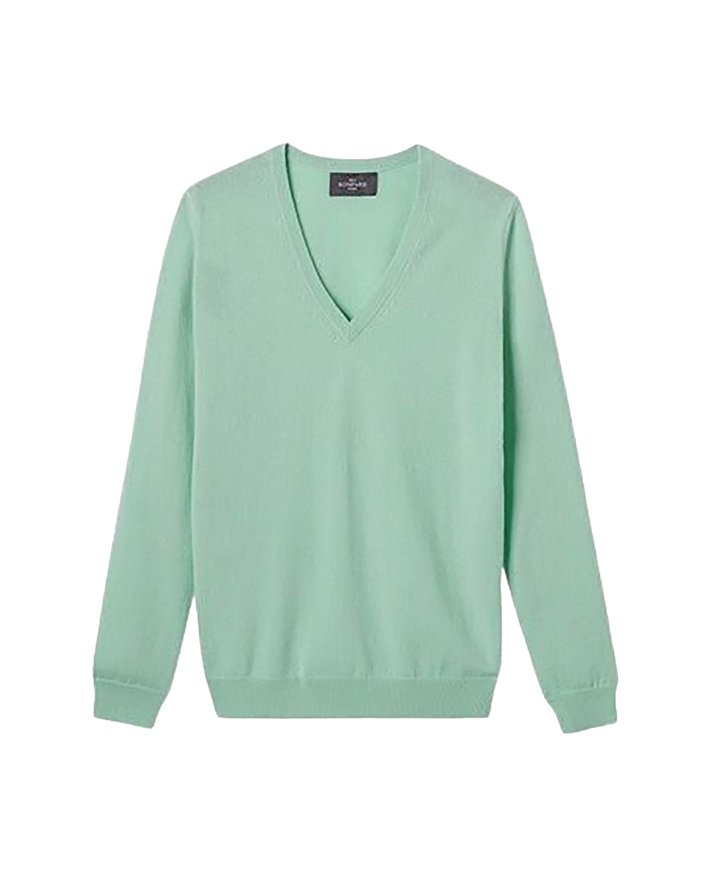 V-neck cashmere jumper - Menthe Au Lait