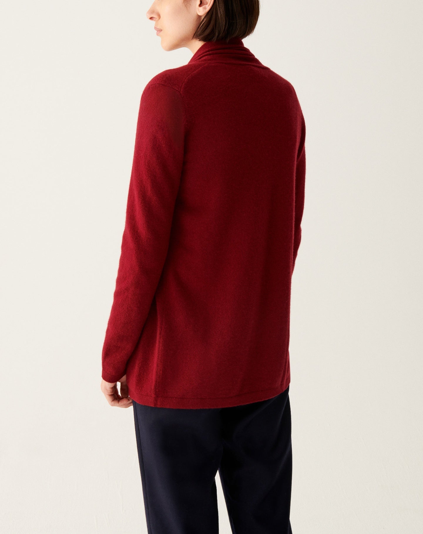 RECO145Veste Cosy - Rouge Cranberry