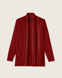 RECO145Veste Cosy - Rouge Cranberry