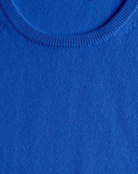 RECO75Ras De Cou Manches Courtes Classique - Cobalt