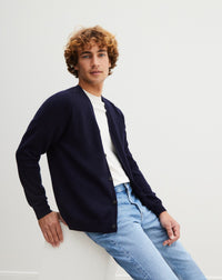 RECO120Gilet Ajusté Emmanchures Marteau - Marine