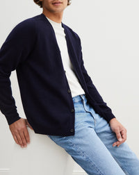 RECO120Gilet Ajusté Emmanchures Marteau - Marine