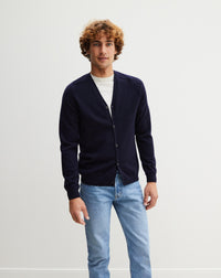 RECO120Gilet Ajusté Emmanchures Marteau - Marine