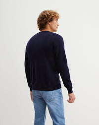 RECO120Gilet Ajusté Emmanchures Marteau - Marine