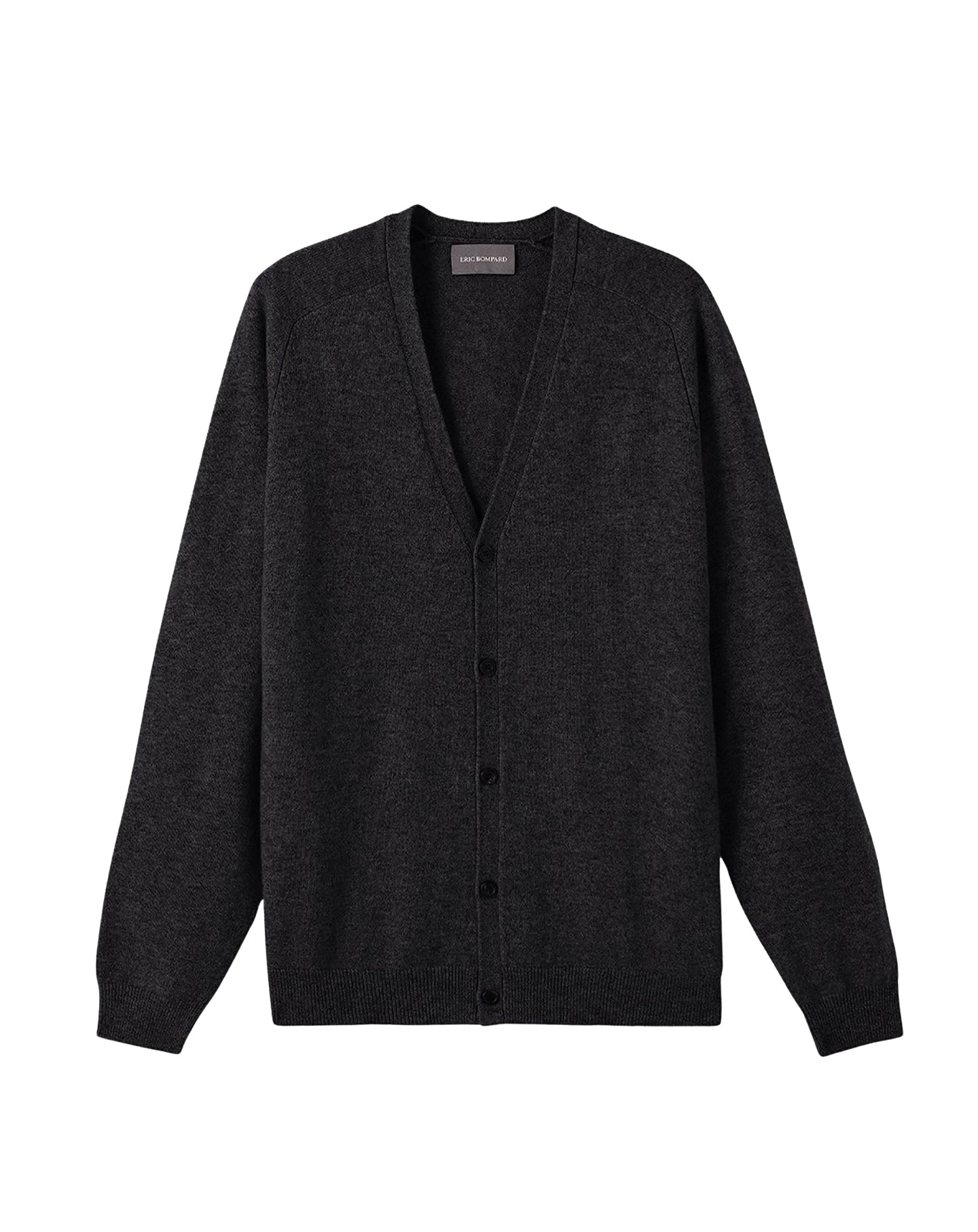 Gilet ajusté à emmanchures marteau en cachemire -  Anthracite