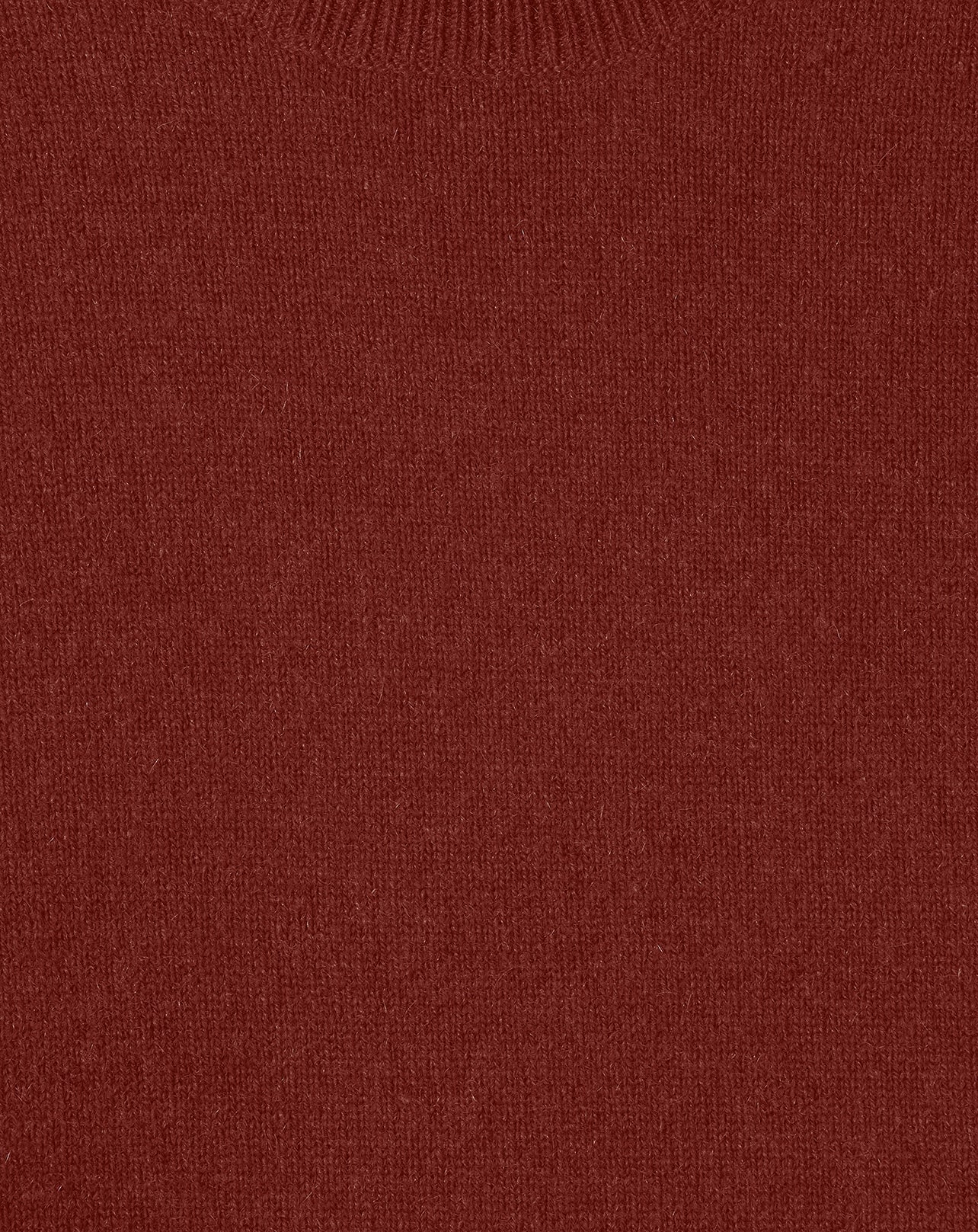 RECO130Ras de cou ajusté emmanchures marteau - Marron