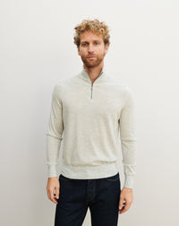 RECO155Pull Col Camionneur - Gris Armoise