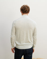 RECO155Pull Col Camionneur - Gris Armoise