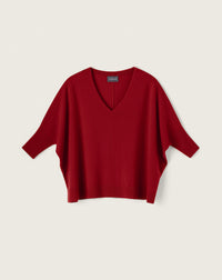 RECO130Pull V Oversize - Rouge Cranberry