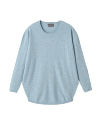 Pull col rond oversize en cachemire -  Jean