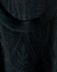 RECO150Ras De Cou Dentelle Paisley - Noir