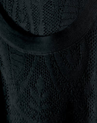 RECO150Ras De Cou Dentelle Paisley - Noir