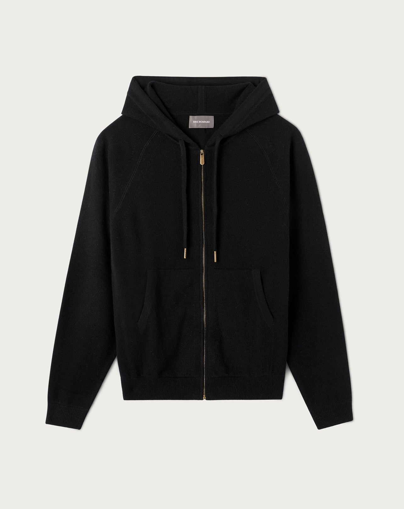 RECO225Sweat À Capuche Zippé Casual - Noir