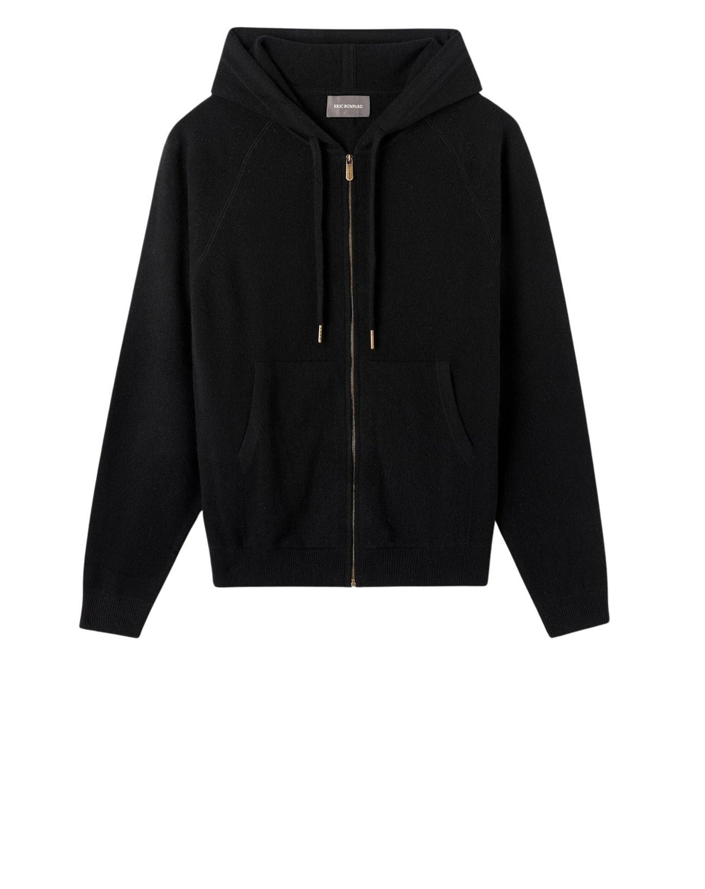 RECO225Sweat À Capuche Zippé Casual - Noir