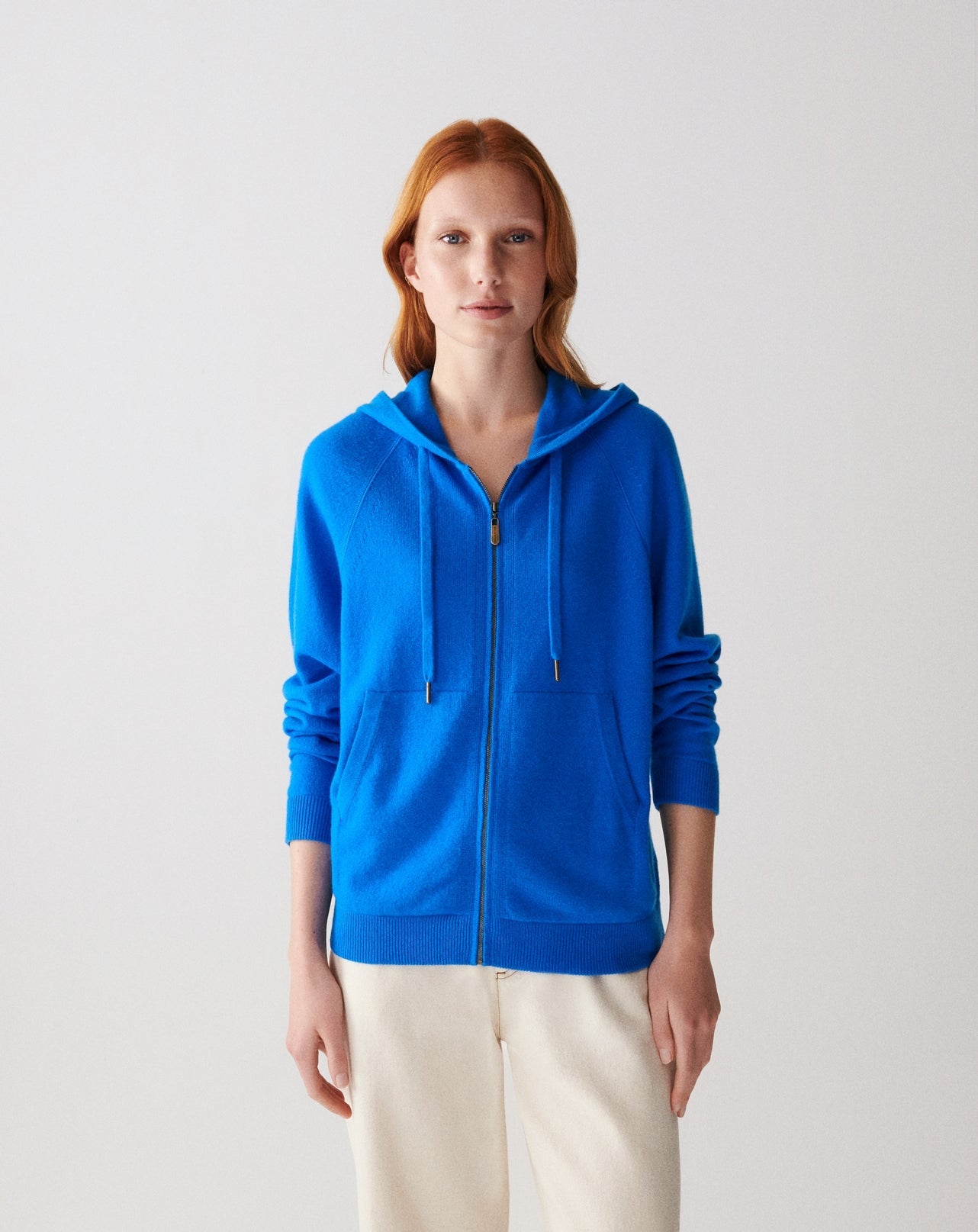 RECO180Sweat À Capuche Zippé Casual - Bleu Brunnera
