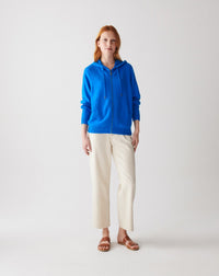 RECO180Sweat À Capuche Zippé Casual - Bleu Brunnera