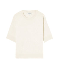 RECO90Maxi Ras De Cou Manches Courtes Contemporain - Naturel