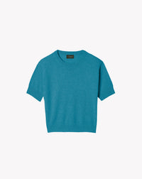 RECO90Maxi Ras De Cou Manches Courtes Contemporain - Vetiver