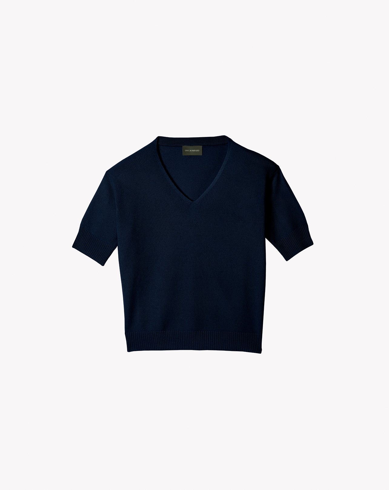 RECO90Maxi Pull V Manches Courtes Contemporain - Marine