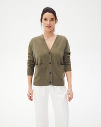 RECO135Gilet Contemporain - Kaki