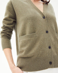 RECO135Gilet Contemporain - Kaki