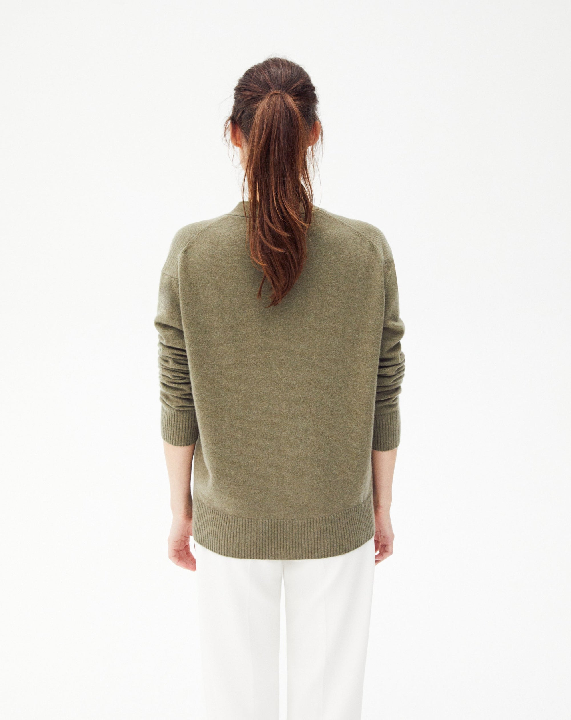 RECO135Gilet Contemporain - Kaki